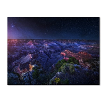 Juan Pablo De 'Grand Canyon Night' Canvas Art,35x47